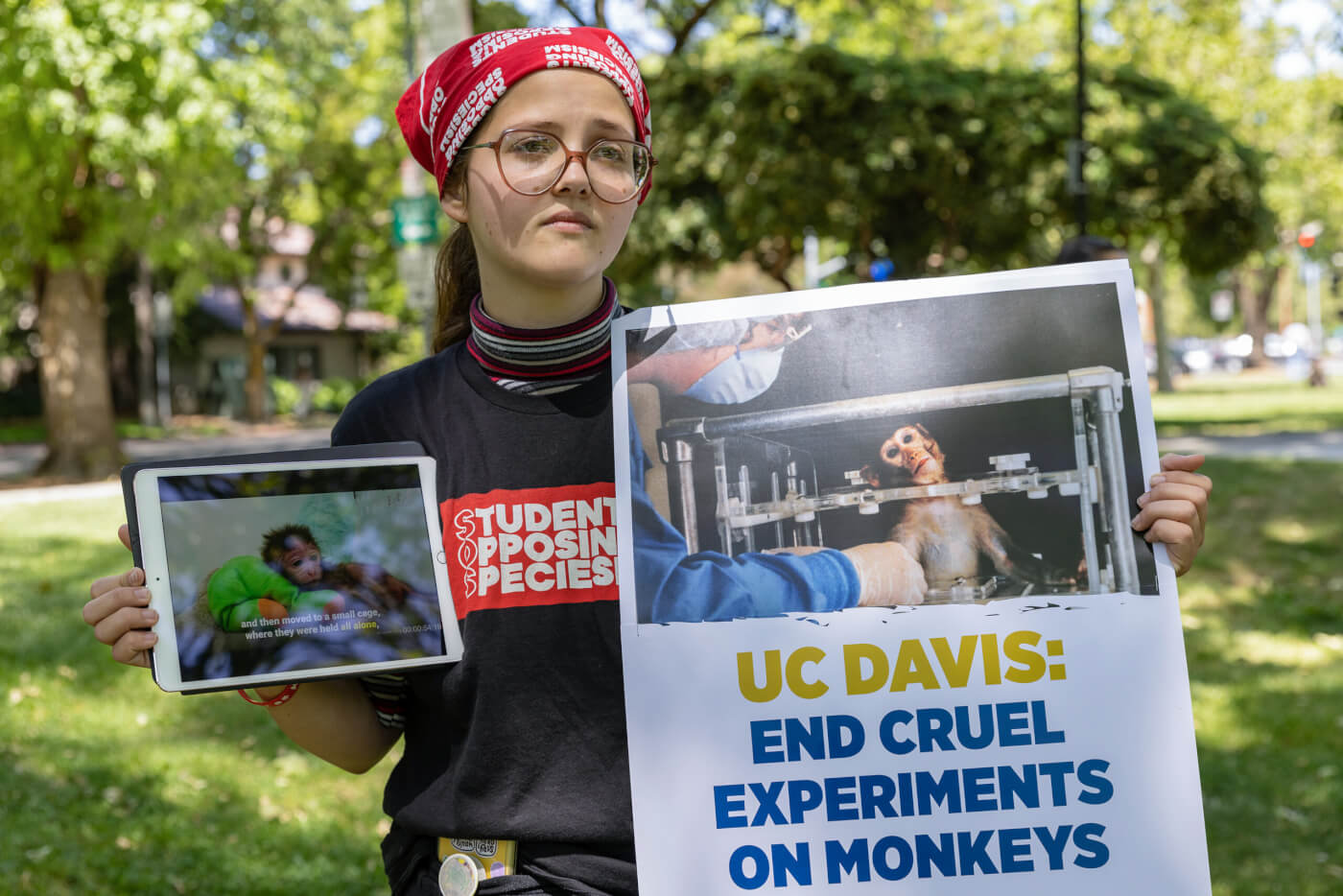 UCDavis Students Working Overtime to Shutter Primate Center PETA