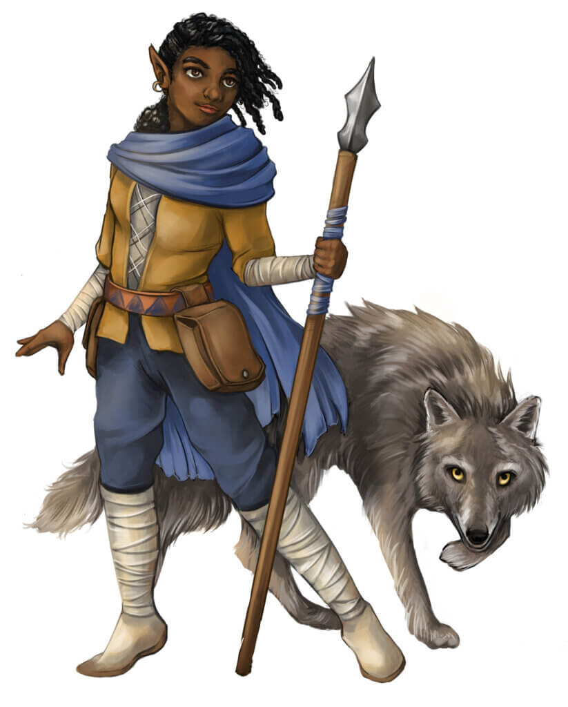 Ranger Character from PETA's Dungeons and Dragons Subclasses