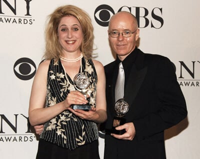 Lisa Lambert and Greg Morrison, winners of Best Original Score Written for the Theatre for "The Drowsy Chaperone"
60th Annual Tony Awards