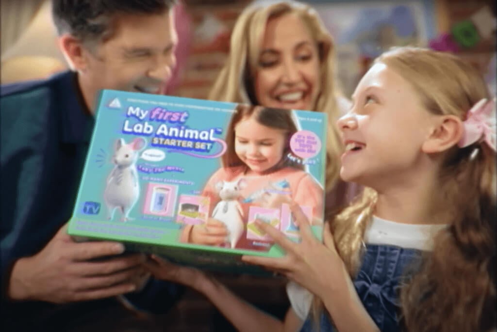 peta's "my first lab animal" toy for kids