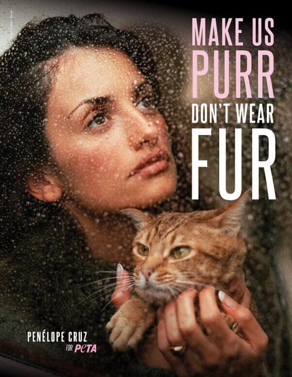 Penelope Cruz peta ad